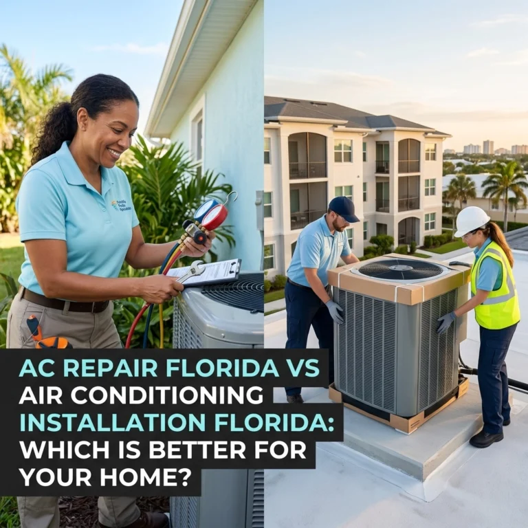 AC Repair Florida Vs Air Conditioning Installation Florida: Which Is Better For Your Home?